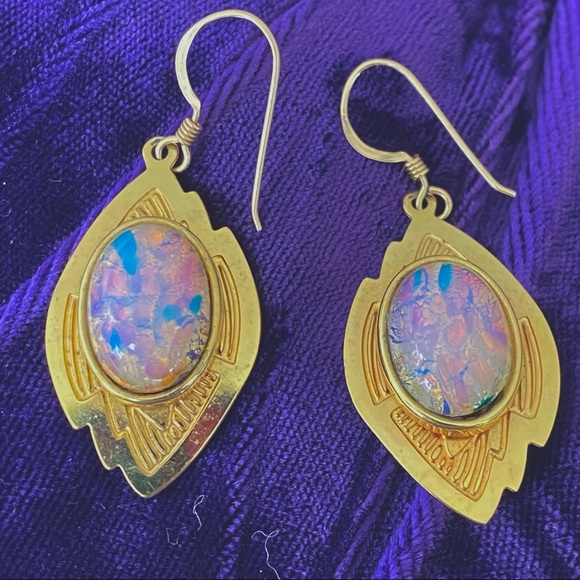 Stamas Opalite Artisan Earrings - Picture 10 of 15